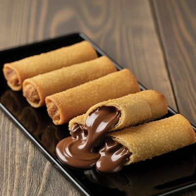 CHOCOLATE spring roll