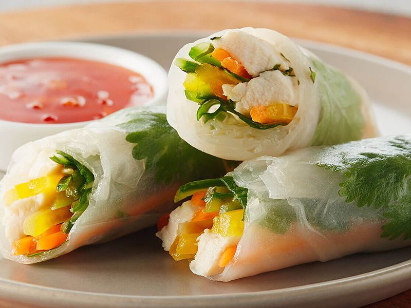 Vegetables Spring Rolls