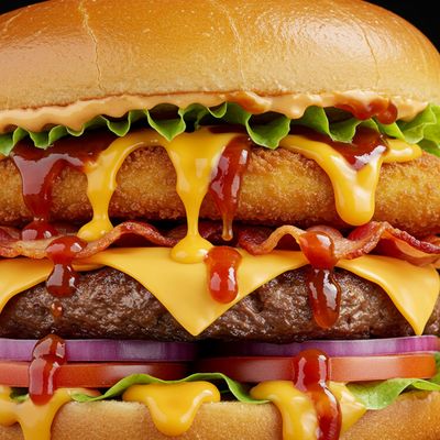 Special Al Ameen Beef Burger
