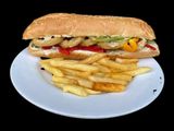 french squid sandwich