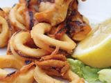 Crispy squid sandwich