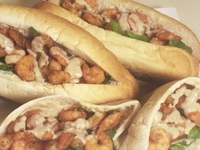 Fried Squid Sandwich