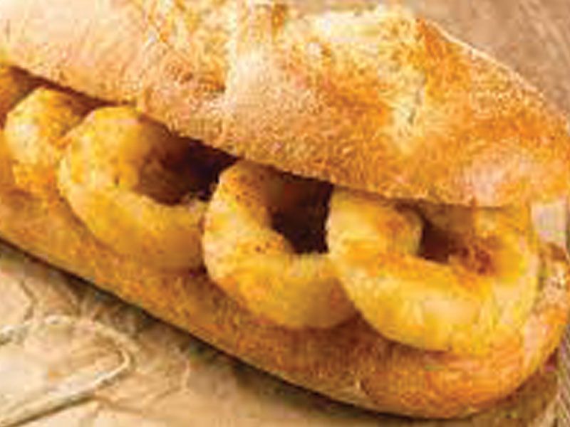 Fried Squid Sandwich