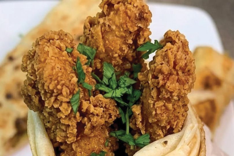 Chicken Strips Sandwich Syrian