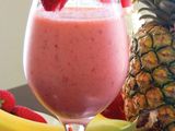 straw banana Cocktail