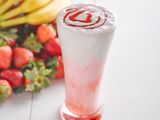 Banana With Strawberry Smoothie