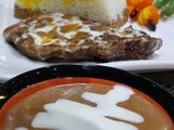 Steak With Sauce Platter