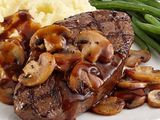 Picana steak meal