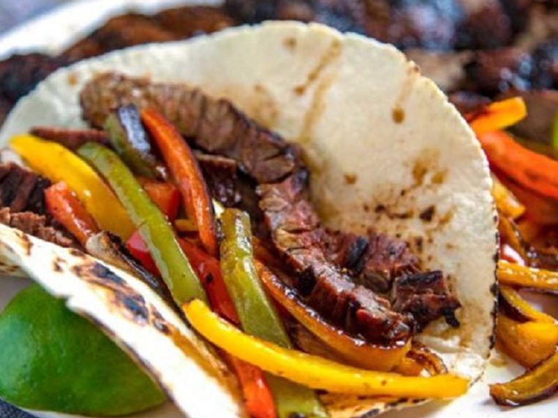 Meat Fajita Steak Sandwich
