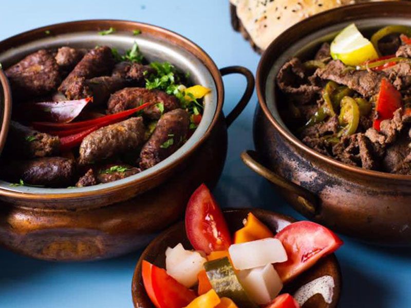 Grilled Oriental Sausage