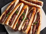 Oriental Sausage Sandwich