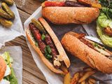 sausage sandwich