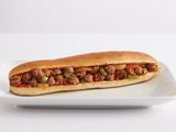 Sausage sandwich