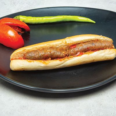Sausage Oriental Sandwich