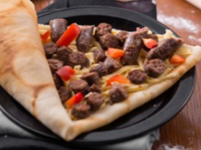 Oriental Sausage With Eggs Crepe