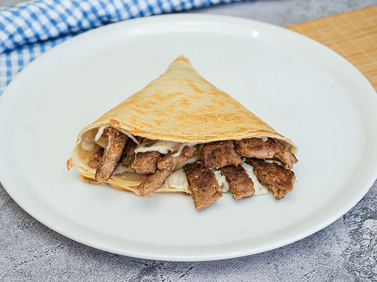 Sausage crepe