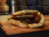 Oriental Sausage Sandwich