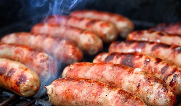 Grilled Oriental Sausage
