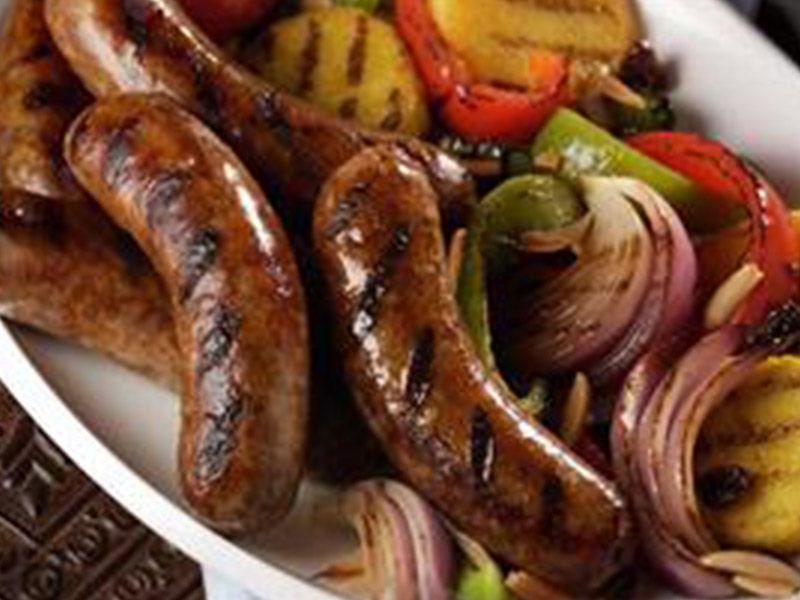 Oriental Sausage Platter