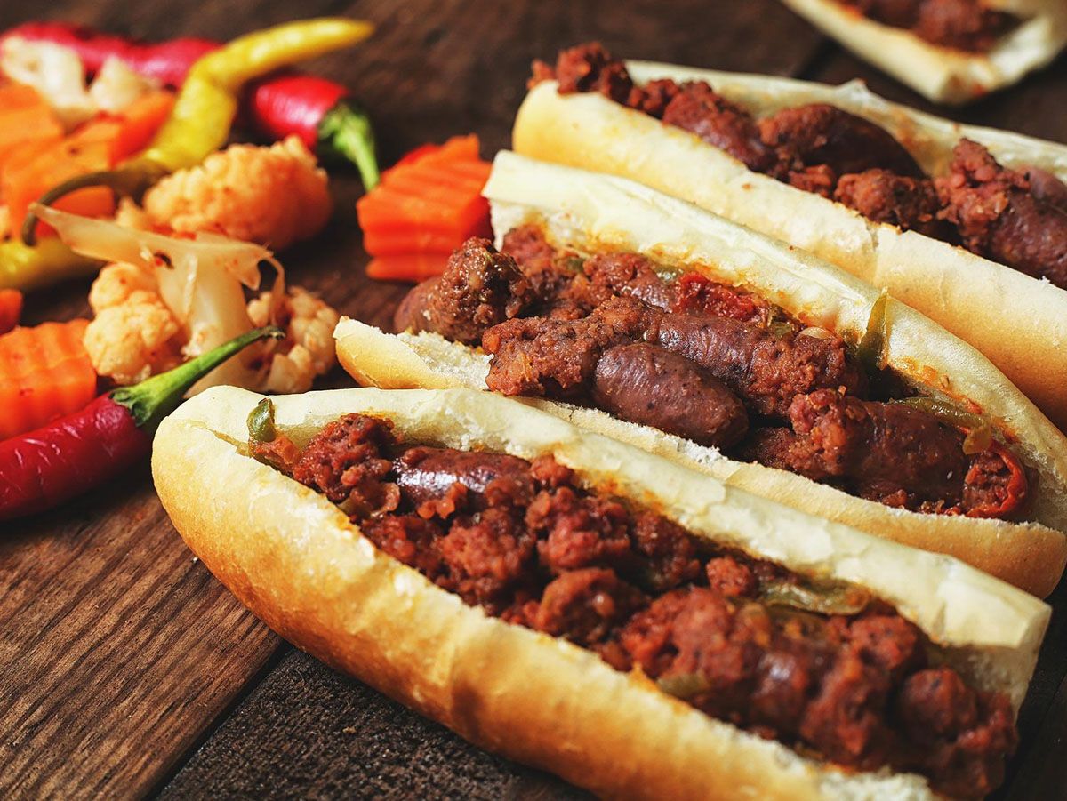 Alexandrian Sausage Sandwich