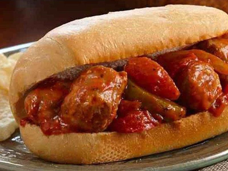 Alexandrian Sausage Sandwich