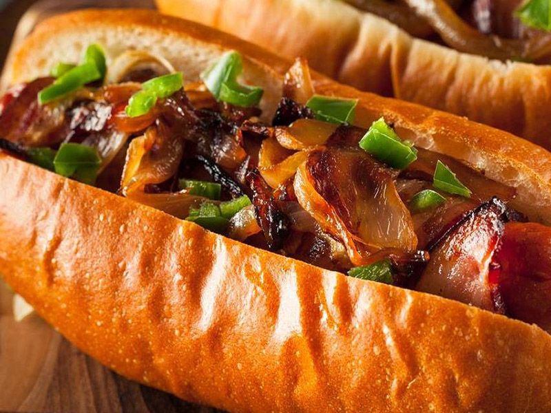 Alexandrian Sausage Sandwich