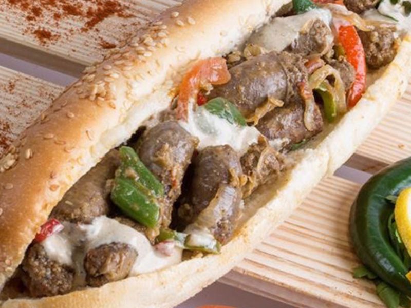 Alexandrian Oriental Sausage Sandwich