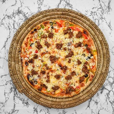 Alexandrian Sausages Oriental Pizza