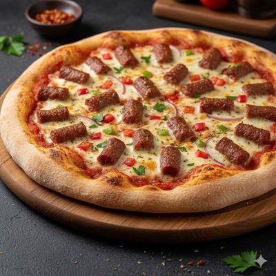 Alexandrian Sausage Oriental Pizza