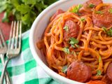 Oriental Sausage Pasta