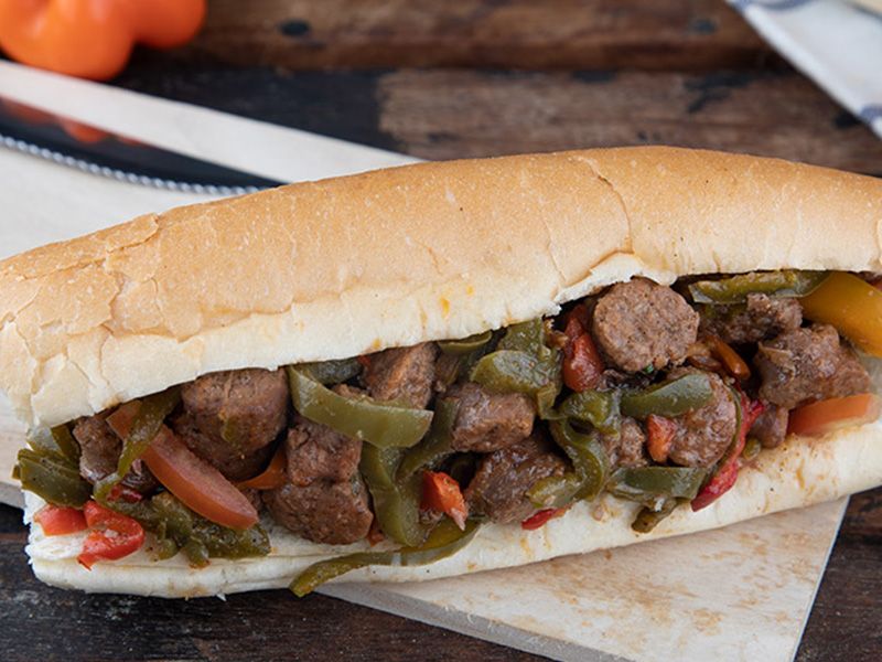 Baladi Sausage Sandwich