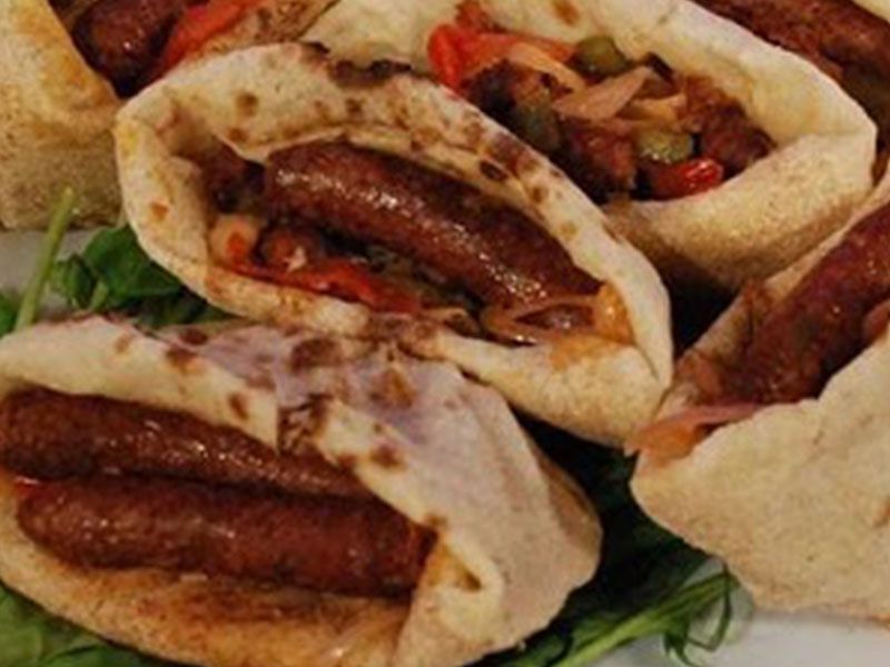 Baladi Oriental Sausage Sandwich