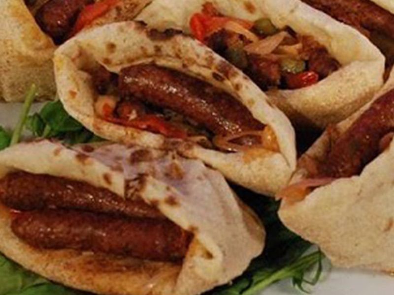 Baladi Oriental Sausage Sandwich