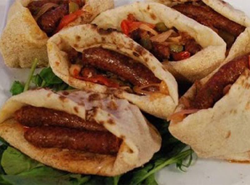 Baladi Oriental Sausage Sandwich