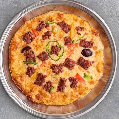 Baladi Sausage Oriental Pizza