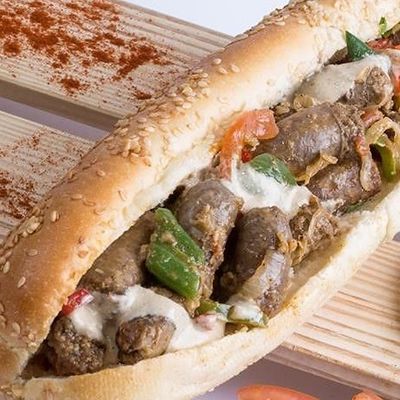 baladi Sausage Sandwich