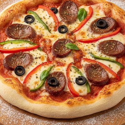 Baladi Sausage Mini Pizza