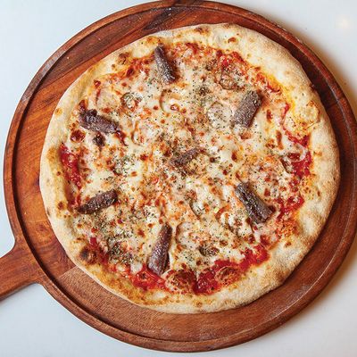 Alexandrian Hot Dog Pizza