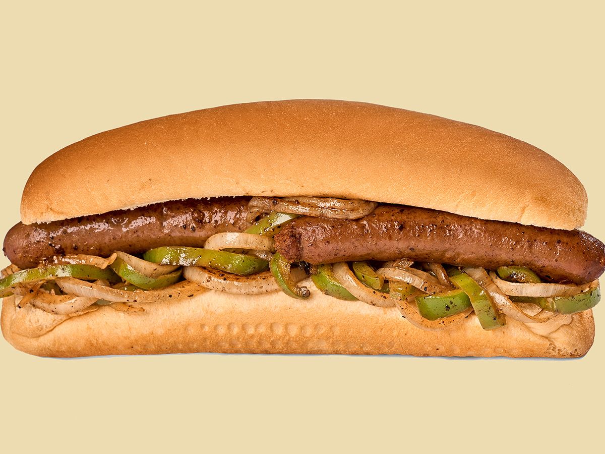 Grilled Sausage Sandwich