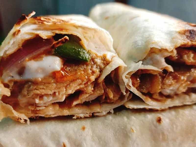 Syrian Oriental Sausage Sandwich