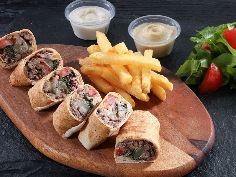 Sausage Syrian Sandwich