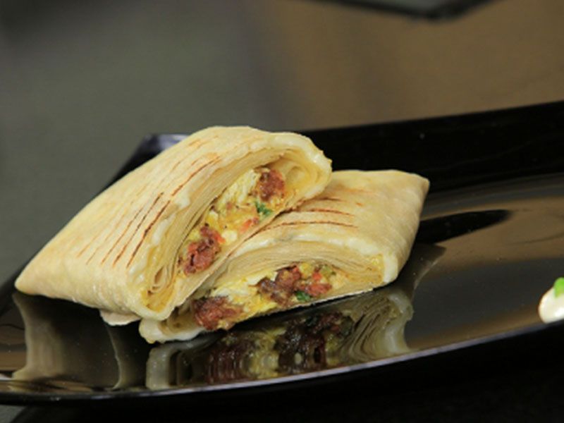 Syrian Sausage Sandwich