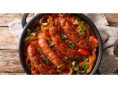 Oriental Sausage With Tomato