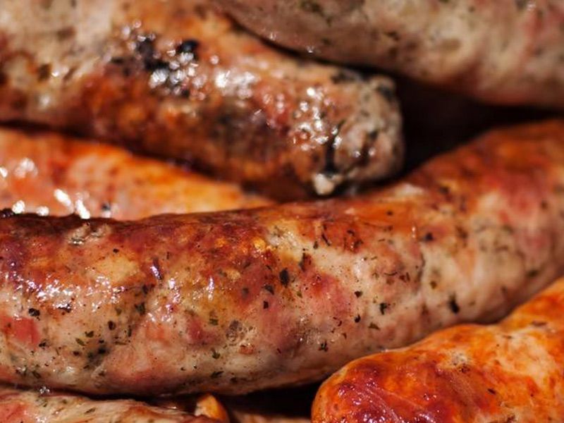 Charcoal Grilled Oriental Sausage