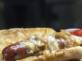 Lebanese Oriental Sausage Sandwich