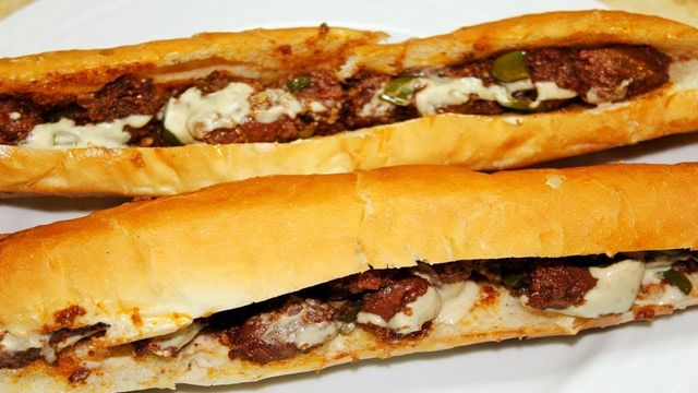 Smoked Alexandrian Sausage Slices Sandwich