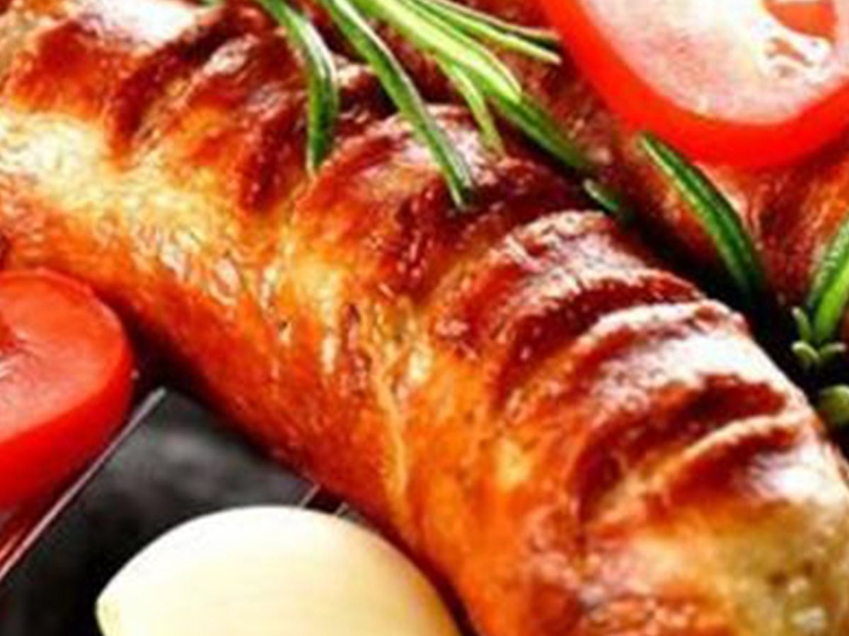 Grilled Sausage And Salads