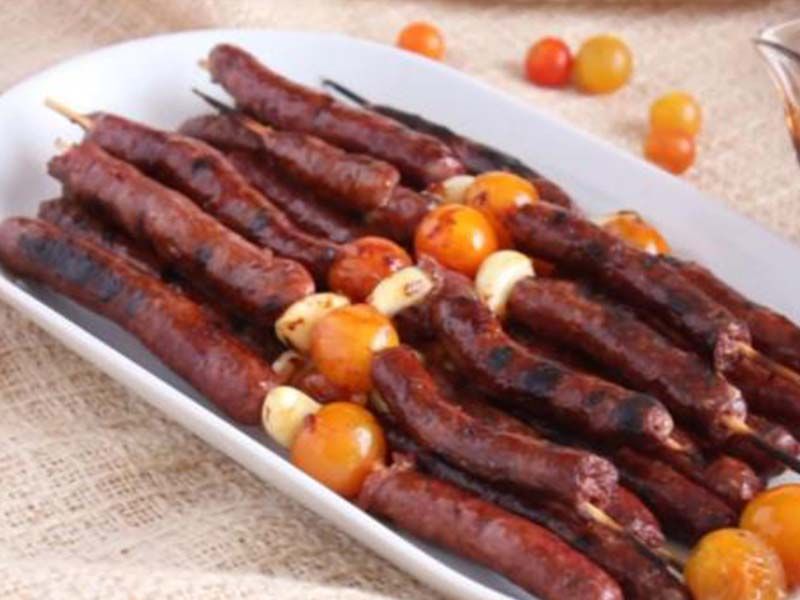 1/4 Grilled Oriental Sausage