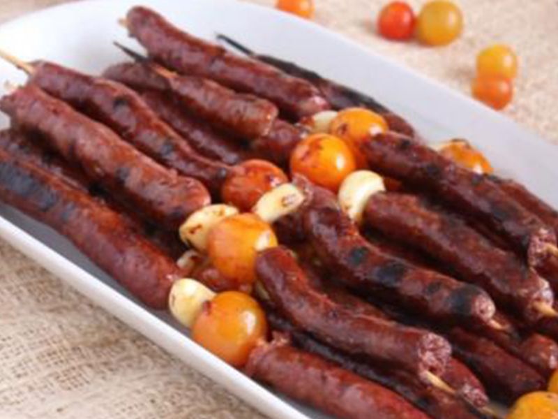 Grilled Sausage Meal