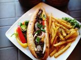 Grilled Sausage Sandwich